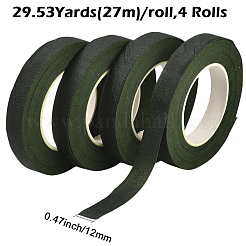 4 Rolls DIY Rubber-coated Iron Floriculture Tape&nbsp;DIY-SP0006-11A