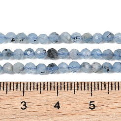 Natural Devil Blue Aquamarine Beads Strands&nbsp;GG-CBAF158-D01-06
