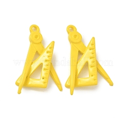 Spray Paint Alloy Pendants&nbsp;ENAM-K076-40