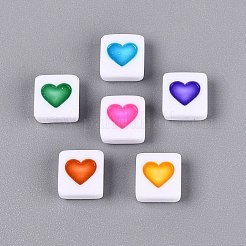 Opaque Acrylic Enamel Beads&nbsp;SACR-Q001-19A