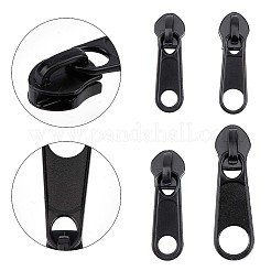 32Pcs 4 Style Zinc Alloy & Plastic Zipper Slider&nbsp;FIND-GF0003-95