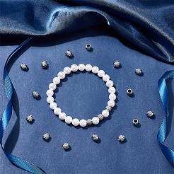 50Pcs 304 Stainless Steel European Beads&nbsp;STAS-UN0064-74