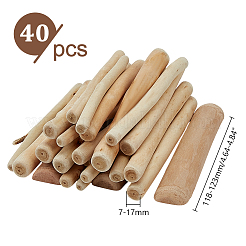 40Pcs Driftwood Pieces&nbsp;WOOD-AR0001-52