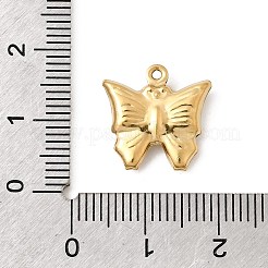 304 Stainless Steel Pendants&nbsp;STAS-G389-02G-08