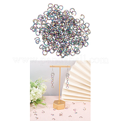Ion Plating(IP) 304 Stainless Steel Open Jump Rings&nbsp;STAS-CA0002-21A