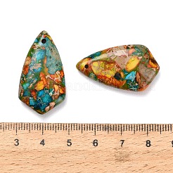 Dyed Natural Imperial Jasper Pendants&nbsp;G-H355-02D