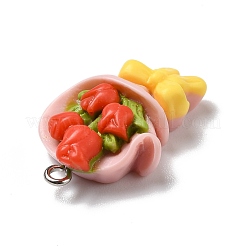 Opaque Resin Pendants&nbsp;RESI-D055-050P