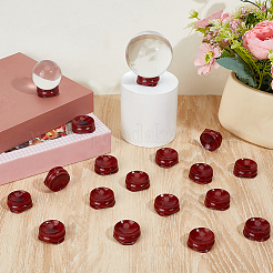 18Pcs Wood Decoration Accessories Display Bases for Gemstone&nbsp;DJEW-CN0001-55