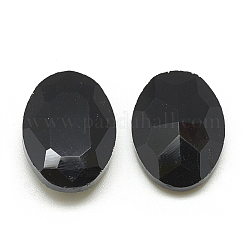 Pointed Back Glass Rhinestone Cabochons&nbsp;RGLA-T080-13x18mm-02