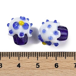 Handmade Lampwork Bumpy Beads&nbsp;LAMP-I027-04C