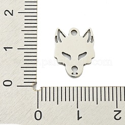 Non-Tarnish 201 Stainless Steel Charms&nbsp;STAS-M015-12P