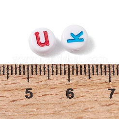 Opaque Acrylic Enamel Beads&nbsp;OACR-P037-01A-M