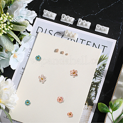5Pcs 5 Styles Petal Resin Clay Cutters&nbsp;DIY-CP0010-35
