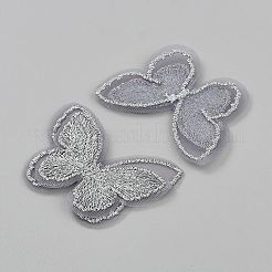 Polyester Iron on/Sew On Patches&nbsp;PATC-WH0022-01E