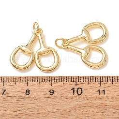 Brass Pendants&nbsp;KK-CBA2F11-36G