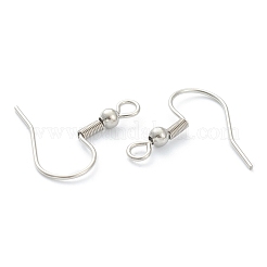 Tarnish Resistant 316 Surgical Stainless Steel Earring Hooks&nbsp;STAS-M288-06P-A