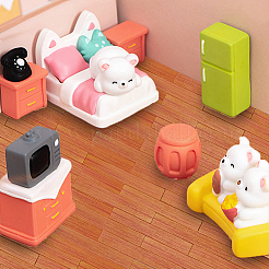 2 Sets 40Pcs Mini Wood Floor Sticker&nbsp;DIY-GO0002-34
