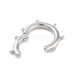 Brass Spring Gate Rings&nbsp;KK-M293-51P