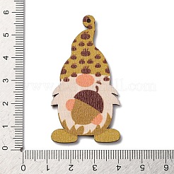 Printed Wood Pendants&nbsp;WOOD-B009-02F