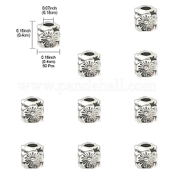 Tibetan Style Alloy Beads&nbsp;TIBEB-YW0001-17A