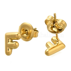 304 Stainless Steel Stud Earrings&nbsp;EJEW-I316-01G-F