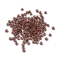 Transparent Stripe Glass Seed Beads&nbsp;GLAA-NH0001-06B