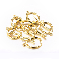 Alloy Toggle Clasps&nbsp;PALLOY-G013-G
