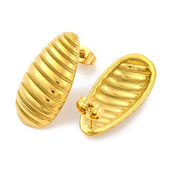 Teardrop Ion Plating(IP) 304 Stainless Steel Earring for Women&nbsp;EJEW-H013-08G