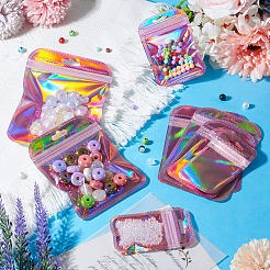 120Pcs 6 Styles Plastic Laser Packaging Yin-yang Resealable Bags&nbsp;OPP-TA0001-06