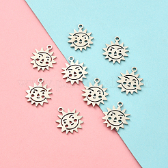 201 Stainless Steel Charms&nbsp;STAS-CJ0002-08