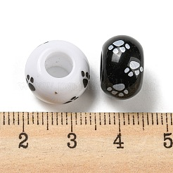 Printed Acrylic Beads&nbsp;OACR-E031-04A