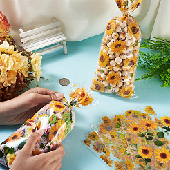 100Pcs Plastic Cookie Candy Packaging Bags&nbsp;ABAG-TA0002-07A