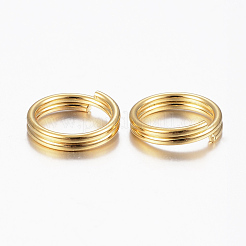 304 Stainless Steel Split Rings&nbsp;STAS-K155-07G