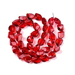 Electroplate Glass Beads Strands&nbsp;EGLA-N012-05