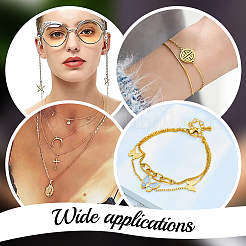 DIY Chain Bracelet Necklace Making Kit&nbsp;DIY-BBC0001-22