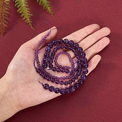 3 Strands 3 Styles Natural Amethyst Beads Strands&nbsp;G-SZ0001-14