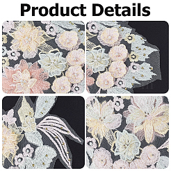 Lace Embroidery Sewing Fiber&nbsp;PATC-WH20021-001C