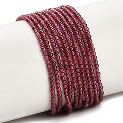 Natural Garnet Beads Strands&nbsp;G-P627-2mm-01