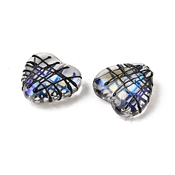 Transparent Glass Enamel Beads&nbsp;GLAA-S388-01C