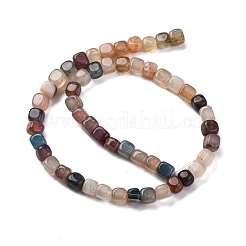 Natural Dragon Veins Agate Beads Strands&nbsp;G-G177-E13-01
