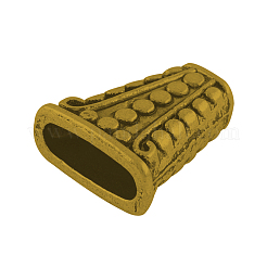 Tibetan Style Alloy Bead Cones&nbsp;TIBE-0628-AG-FF