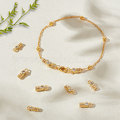 20Pcs 2 Styles Brass Cord Ends&nbsp;KK-GA0001-77