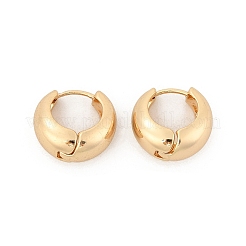 Brass Hoop Earrings for Women&nbsp;LS-EJEW-U041-02G