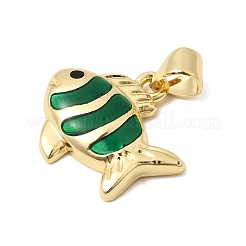 Brass Enamel Pendants&nbsp;KK-H267-116B