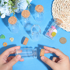 Glass Jar Glass Bottles Bead Containers&nbsp;AJEW-SP0003-91A