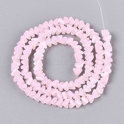 Imitation Jade Glass Beads Strands&nbsp;GLAA-N020-4mm-32