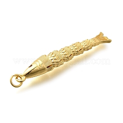 Brass Micro Pave Cubic Zirconia Pendants&nbsp;X-KK-R217-01G-04