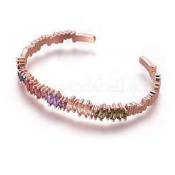 Brass Cuff Bangles&nbsp;BJEW-P245-03