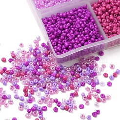 4500Pcs 6 Style 12/0 Glass Seed Beads&nbsp;SEED-YW0001-27F