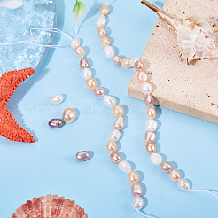 2 Strands Natural Cultured Freshwater Pearl Beads Strands&nbsp;PEAR-TA0001-29